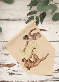 Resim Oturma Odası Pinterest Duvar Dekoru, Sanat Serisi, Kanvas Flama Askılı Duvar Örtüsü NO:443 - Renkli - 11 / 30 x 40 