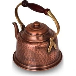 Resim Turna Bakır Maraş Demlik El Dövme Oksit TURNA1965-3 