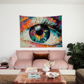 Resim The Eye Duvar Örtüsü - 160 cm x 220 cm 