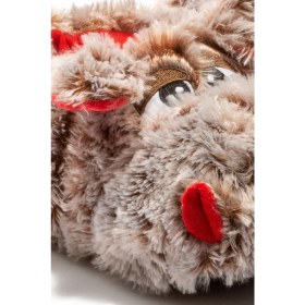 Resim Twigy Carmen Unisex Hayvanlı Panduf Gri 36/43 