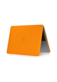Resim Arabulalaca Apple Uyumlu MacBook Pro 13.3'' A 1502 - A 1425 Kılıf Mat Doku Hardcase Kapak Turuncu 