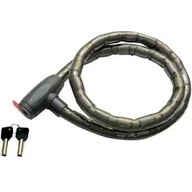 Resim WERT 2635 ZİNCİRLİ ESNEK PVC KAPLI MOTOSİKLET KİLİDİ - 125 CM 