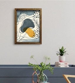 Resim Bk Gift Otel Odası Konseptli Doğal Masif Ahşap Çerçeveli Tablo 45 (551119900) 