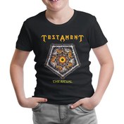 Resim Testament - The Ritual Siyah Çocuk Tshirt 