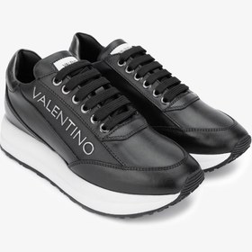 Resim Mario Valentino Kadın Hakiki Deri Siyah Sneakers & Spor Ayakkabı VLM3085 