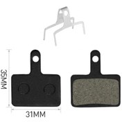 Resim Bisiklet Disk Fren Balatası Dt-811 Kartlı Performans Uzun Ömürlü Çok Renkli 