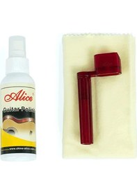 Resim Alice A039po-b Gitar Temizlik Ve Bakım Seti Parmak İzi Ve Toz Giderici Parlatıcı Solüsyon Tel Ömrünü Uzatan Koruyucu Katman 