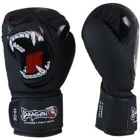 Resim Dragondo 30140-p Gorilla Boks Eldiveni Muay Thai Kick Boks Eldiveni Siyah 