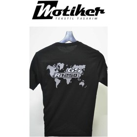 Resim Motiker BMW R1250 GS Triple Black Baskılı Tshirt Modeli 