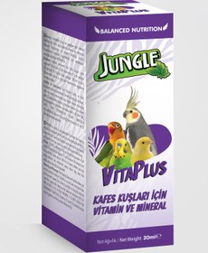 Resim Vitaplus Kuş Vitamin ve Mineral 25ML 