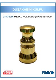 Resim Duşakabin Metal Nokta Kulp Gold Gold 