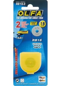 Resim Olfa Rb18-2 Maket Bıçağı Yedeği 2 Li 