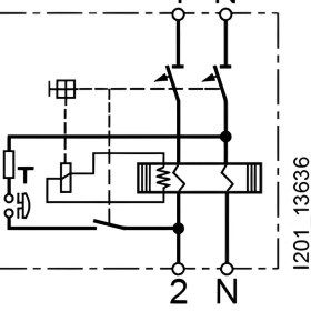 Resim Siemens 2X40A 300MA Kaçak Akım Rölesi 