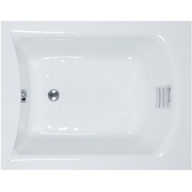 Resim Waterway Erie Dikdörtgen Küvet 110x80 H:55 Gövde Metal Ayak Dört Yön Panel 