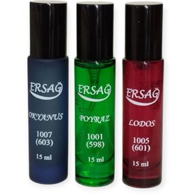 Resim Ersağ ERSAĞ POYRAZ +LODOS +OKYANUS 15 ML PARFÜM SETİ 