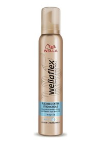 Resim Wella Wellaflex Flexible Extra Strong Hold Saç Köpüğü 200 ML 