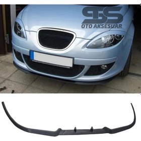 Resim Vw Seat Altea Cupra R Uyumlu Ön Lip Mat Siyah Ön Tampon Lip 