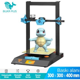Resim Two Trees Bluer Plus Blu-5 Dokunmatik Ekranlı 3d Yazıcı Printer (300mmx300mmx400mm) 