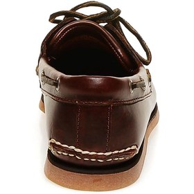 Resim Timberland Erkek Klasik Kahverengi Deri Tekne Ayakkabısı TB0250772141 