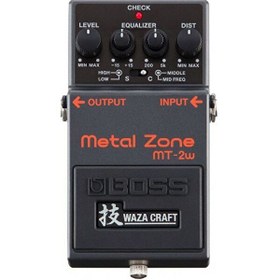 Resim Boss MT-2W Waza Metal Zone Distortion Pedalı 