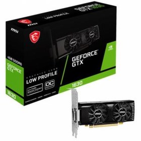 Resim Msi NVIDIA GeForce GTX 1630 4GT LP OC 4 GB GDDR6 64 Bit Ekran Kartı 