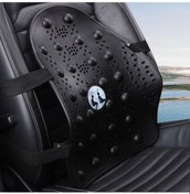 Resim Jzcat Aircraft Ergonomik Oturma Duruşu Düzeltici Sedanter Araba Bel Yastığı Siyah 