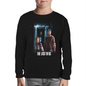 Resim The Last of Us Siyah Çocuk Sweatshirt 