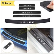 Resim Carmind Seat Ibiza Bagaj Ve Kapı Eşiği Karbon Sticker Set 