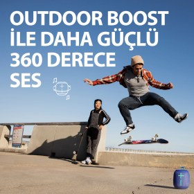 Resim Ultimate Ears WONDERBOOM 2 Su ve Toz Geçirmez Taşınabilir Bluetooth Hoparlör - Açık Gri 