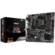 Resim MSI B450M PRO-VDH MAX Socket AM4, DDR4 3866MHz (OC), Ultra M.2, USB 3.1 mATX Anakart 