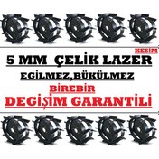 Resim Dalaz,ayka Rz 360 Çapa Makinası Uyumlu Çelik Teker Takımı 