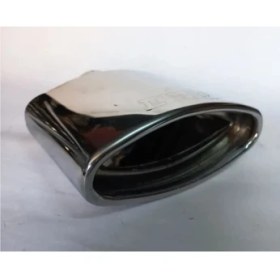 Resim Egzozcum Paslanmaz Krom Tekli Egzoz Eksoz Ucu Başlığı Yassı Oval Balina Uyumlu 