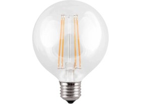 Resim Heka LED Filament Rustik Ampul 6W Gün Işığı - 3 Adet 