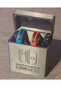 Resim Opencart Switch Joycon Box Gömülü Mıknatıslarla Sadece Plastik Aparattır 