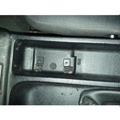 Resim Bmw E36 Çift'li Bardaklık Orta Kolcak Altı Siyah Renk 3d 