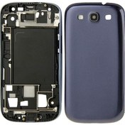 Resim Samsung Galaxy S3 I9300 Kasa Kapak - Siyah 
