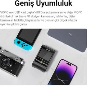 Resim Pearl Shop High Endurance 512GB Class 10 A2 V30 100MB/S Okuma 90MB/S Yazma Micro Sd Hafıza Kartı 