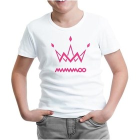Resim Lord Tshirt Mamamoo - Logo Crown Beyaz Çocuk Tshirt 