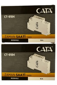 Resim Cata CT-9184 16 Amper Rezerveli Zaman Saati (2 Adet) 