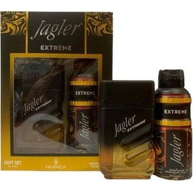 Resim Jagler Extreme Erkek Parfüm EDT 90 ML + Sprey Deodorant 150 ML 