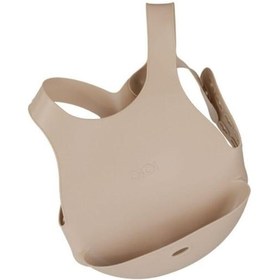 Resim Oioi Silikon Mama Önlüğü Bej 