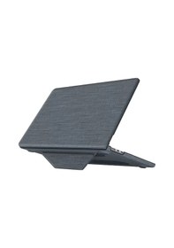 Resim Newface Apple Uyumlu MacBook Pro 13 2020 MacBook Kumaş Kapak - Gri 