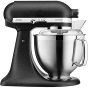 Resim Kitchenaid 5KSM185PSEBK Artisan 4.8 Lt Mutfak Şefi - Cast Iron Black 