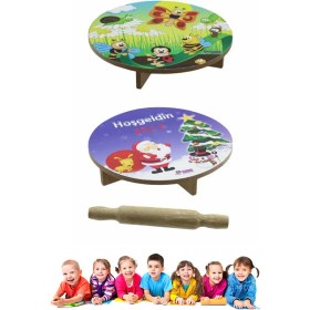 Resim Oyun Hamuru Hediyeli Mini Sofra Seti- 18 cm 