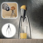 Resim 21.01cm Ahtapot Uzaylı Limon Sıkacağı - Benzersiz Metal Narenciye Sıkacağı, Ergonomik Kolu, Dayanıklı ve Kullanımı Kolay, Limonlar, Portakallar ve Daha Fazlası İçin - Taze Suyu İçin Yaratıcı Mutfak Aleti 