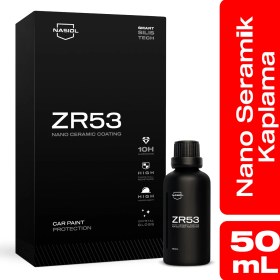 Resim Nasiol ZR53 Araç Nano Seramik Kaplama ve Boya Koruma-10H-3 Yıl Dayanım-50ml-Su İtici-Çizik Önleyici 