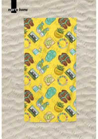 Resim Marte Home Summer Time 3 Plaj Havlusu Sarı 