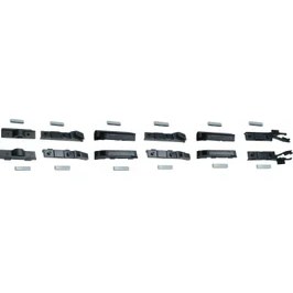 Resim Alpha Auto Part Nissan Qashqai İçin Sunroof Perde Tamir Takımı 24 Lü Set 