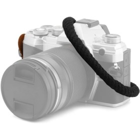 Resim MegaGear Slr, Dslr Pamuklu Kamera Bilek Kayışı - Siyah 