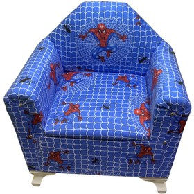 Resim LR Örümcek adam desenli çocuk koltuğu - tekli çocuk berjeri 